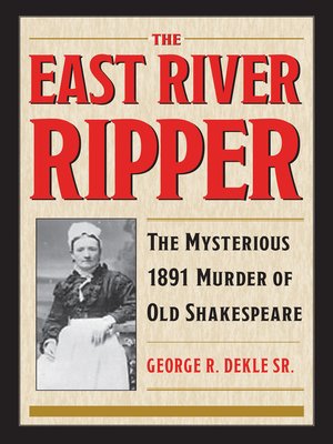 cover image of The East River Ripper